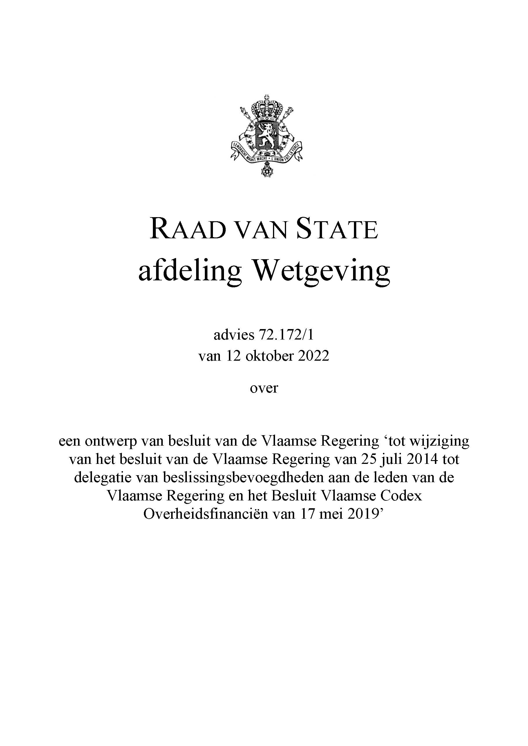 Besluit Van De Vlaamse Regering Tot Wijziging Van Het Besluit Van De ...